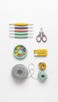 Kit esencial con ganchillos ergonómicos